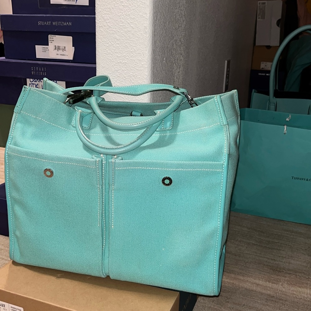 Tiffany & Co Denim Tote Bag